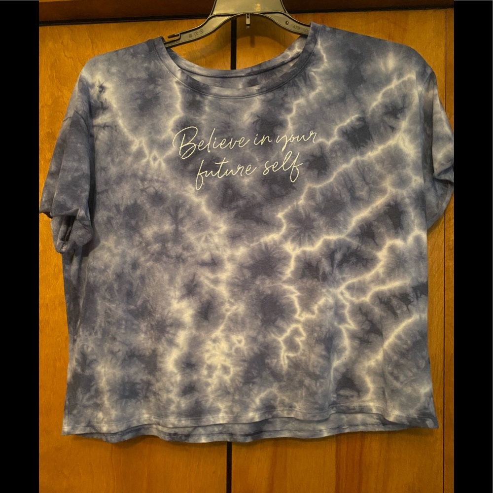 EUC. Justice Cropped Tee. Size 20 Plus